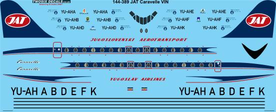 SE210 Caravelle VIN (JAT) 144-389