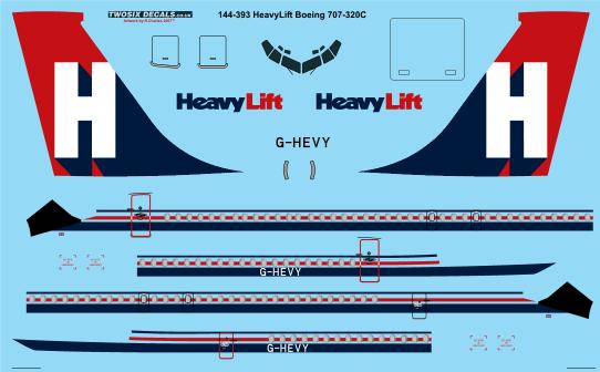 Boeing 707-320C (Heavy Lift) 144-393