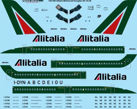Douglas DC10-30 (Alitalia) 144-395