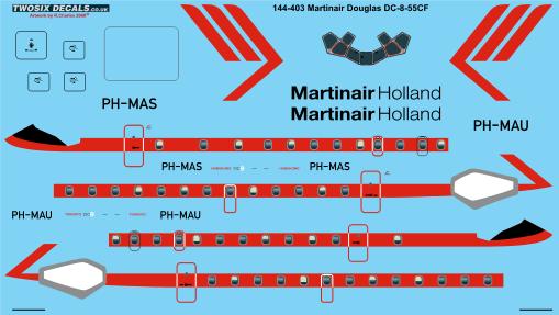 Douglas DC-8-55CF (Martinair Holland) 144-403
