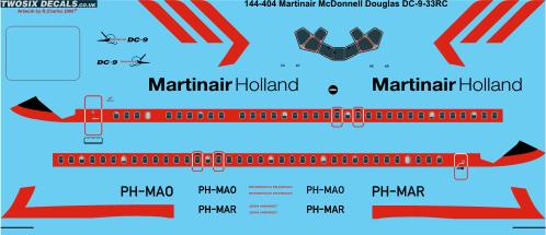 Douglas DC-9-33CF (Martinair Holland)  144-404