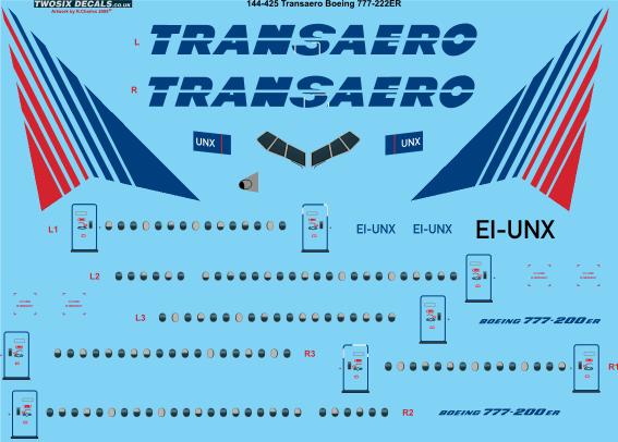 Boeing 777-222ER (Transaero) 144-425