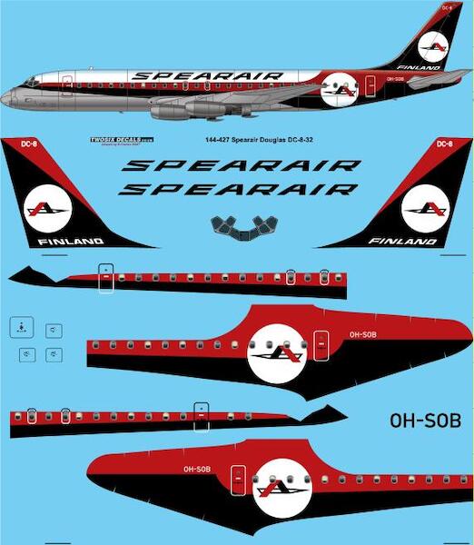 Douglas DC8-33 (Spearair - Finland)  144-427