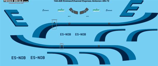 Antonov AN72 (Enimex/Channel express)  144-428