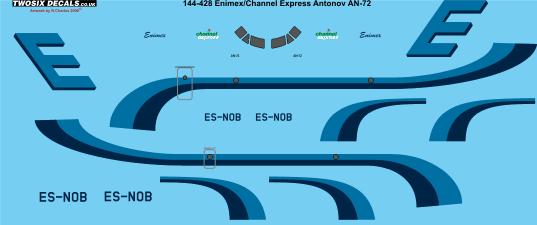Antonov AN72 (Enimex/Channel express) 144-428