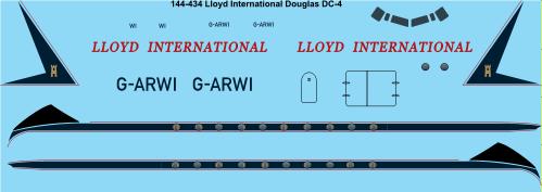Douglas DC4 (Lloyd International)  144-434