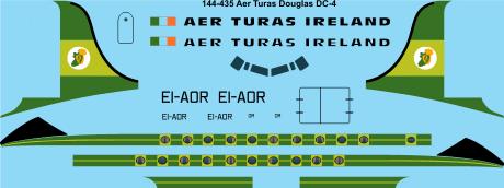 Douglas DC4 (Aer Turas Ireland) 144-435