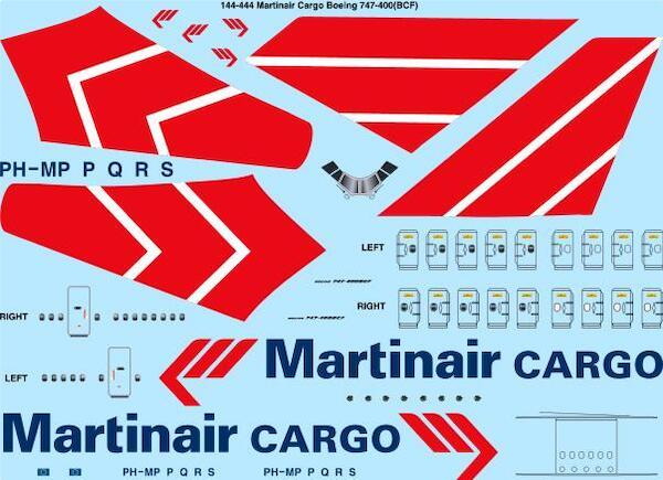 Boeing 747-400(BCF) (Martinair Cargo)  144-444