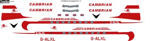 Douglas DC3 (Cambrian)  144-47
