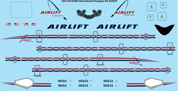Douglas DC8-63CF (Airlift International) 144-478