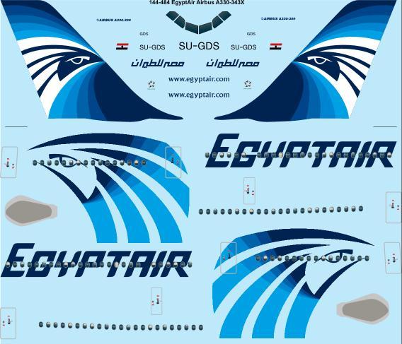 Airbus 330-300 (Egyptair) 144-484