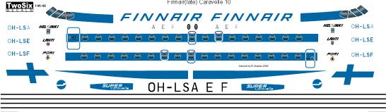 SE210 Caravelle 10B (Finnair)  144-49