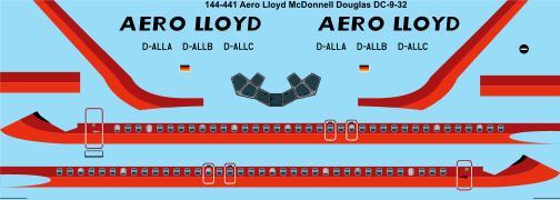 McDonnell Douglas DC9-32 (Aero Lloyd)  144-491