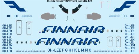 Embraer ERJ170 (Finnair 2010) 144-507