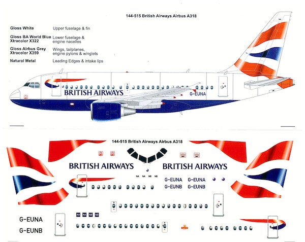 Airbus A318 (British Airways)  144-515