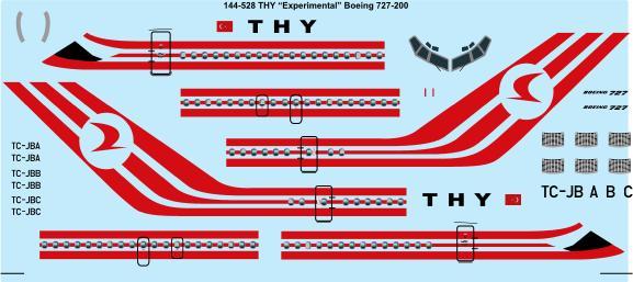 Boeing 727-200 (THY Experimental)  144-528