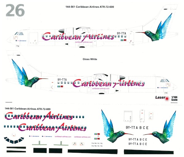 ATR72-600 (Carribean Airlines) 144-561