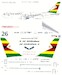 Boeing 767-200ER (Air Zimbabwe) 144-582