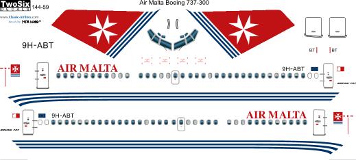 Boeing 737-300 (Air Malta)  144-59
