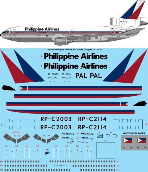 Douglas DC10-30 (Philippine Airlines)  144-602
