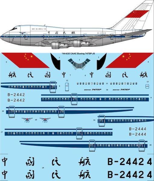 Boeing 747SP (CAAC) 144-635