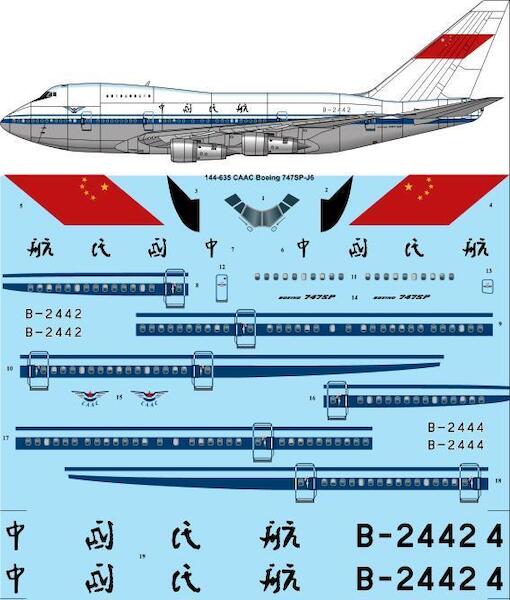 Boeing 747SP (CAAC)  144-635