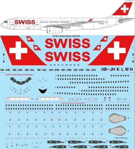 Airbus A330-300 (Swiss) 144-641