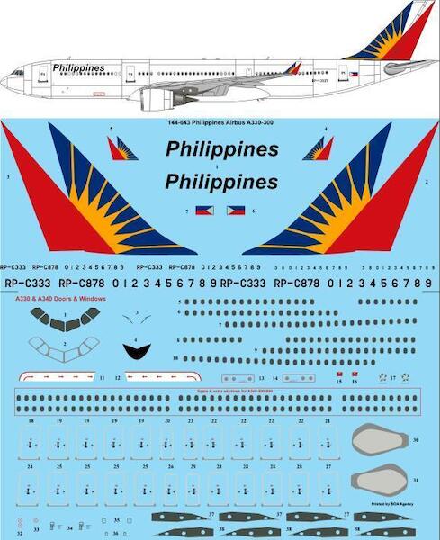 Airbus A330-300 (Philipine Airlines) 144-643