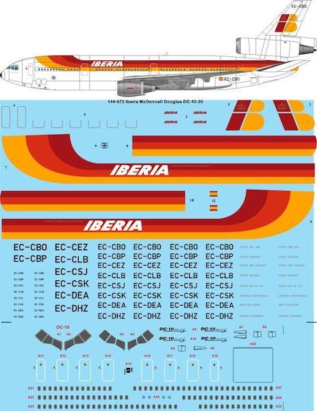 McDonnell Douglas DC10-30 (Iberia)  144-672