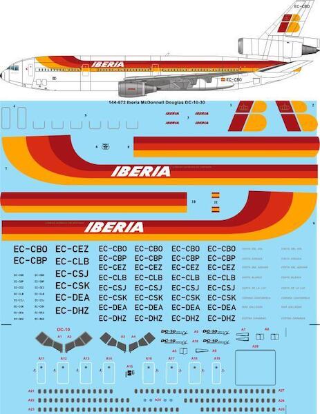 McDonnell Douglas DC10-30 (Iberia) 144-672