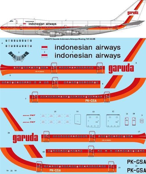 Boeing 747-200 (Garuda Indonesia)  144-675