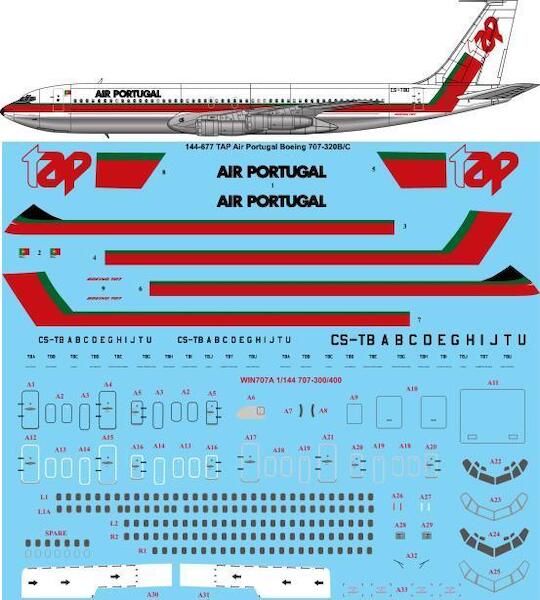 Boeing 707 (TAP Air Portugal) 144-677