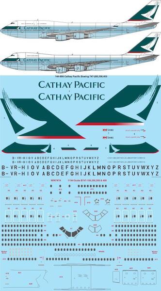 Boeing 747-200/300/400 (Cath. Pac.) 144-696