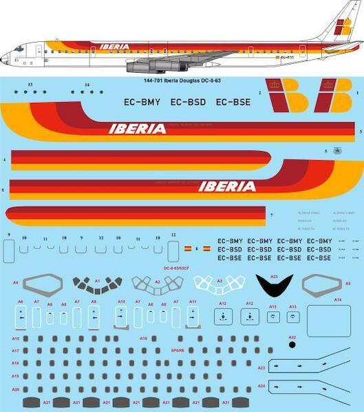 Douglas DC8-63 (Iberia)  144-701