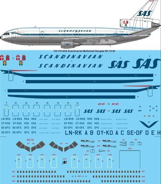 McDonnell Douglas DC10-30 (SAS) 144-718