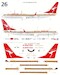 Boeing 737-800 (Qantas - Retro) 144-725