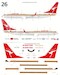 Boeing 737-800 (Qantas - Retro) 144-725