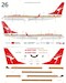 Boeing 737-800 (Qantas - Retro) 144-725
