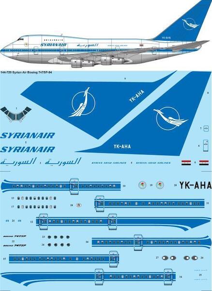 Boeing 747SP (SyrianAir) 144-729