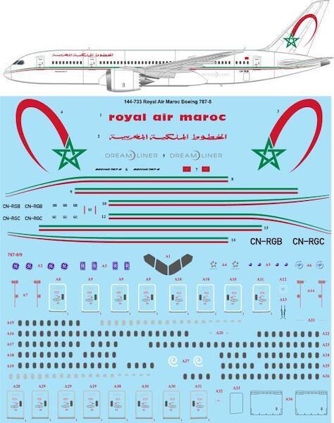 Boeing 787-8 Dreamliner (Royal Air Maroc) 144-733