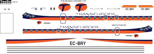SE210 Caravelle 11R (Trans Europa)  144-74