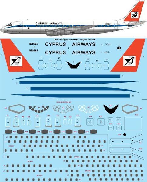 Douglas DC8-52 (Cyprus Airwys) 144-749