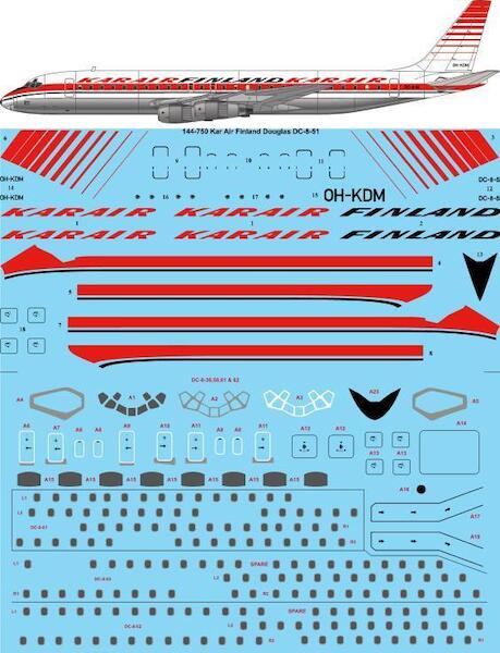 Douglas DC8-51 (KarAir) 144-750
