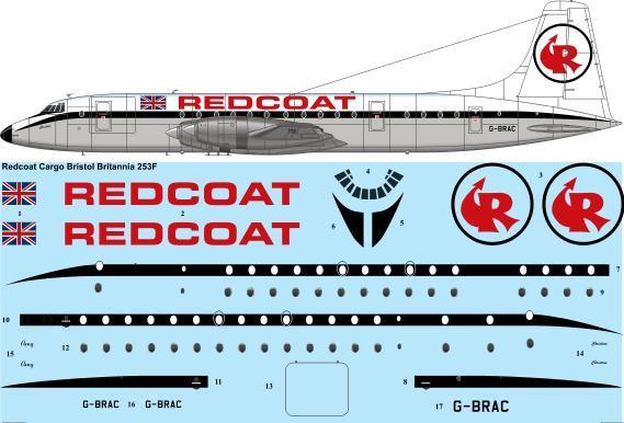 Bristol Britannia 200 (Redcoat) 144-755