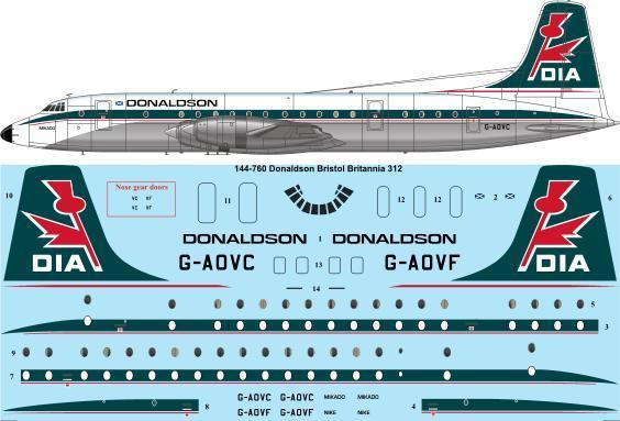 Bristol Britannia 300 (Donaldson) 144-760
