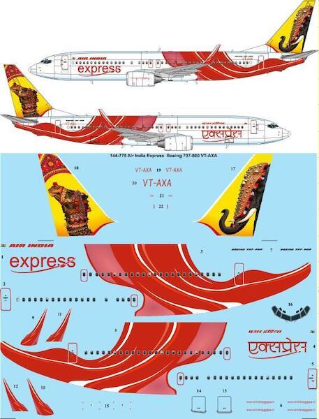 Boeing 737-800 (Air India Express VT-AXA)  144-775