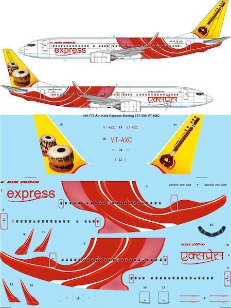 Boeing 737-800 (Air India Express VT-AXC) 144-777