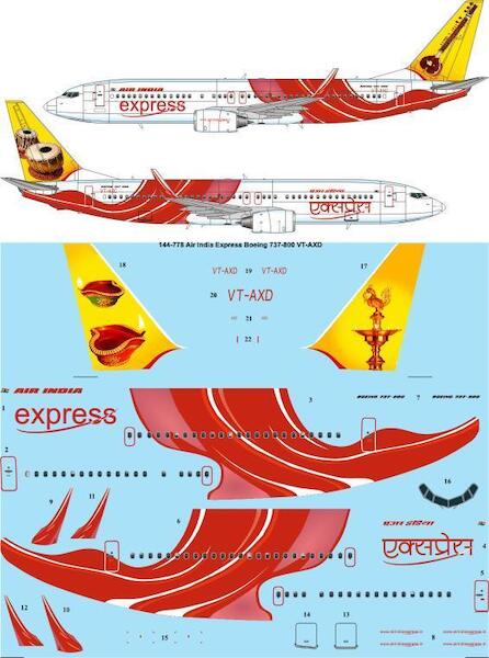 Boeing 737-800 (Air India Express VT-AXD)  144-778