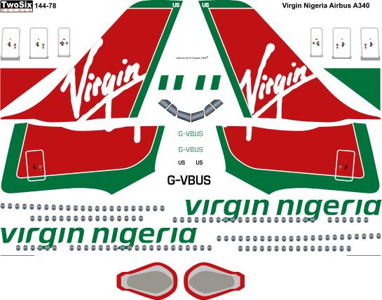 Airbus A340-300 (Virgin Nigeria) 144-78