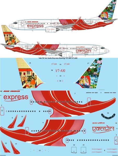 Boeing 737-800 (Air India Express VT-AXI)  144-781